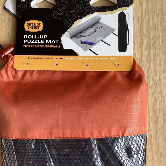 GSI Outdoor Indoor Puzzle Mat Rolling Tube Pump Fasteners Storage New Sealed - Picture 2 of 4